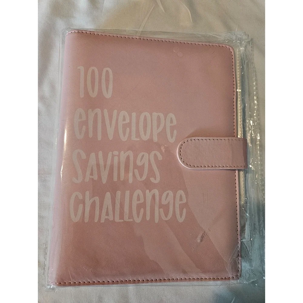 100‎ Envelopes Money Saving Challenge Binder, Save 5050 Dollars 100 Day Envelope